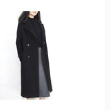Long Women Wool Coat Double Face Winter Cashmere Coat