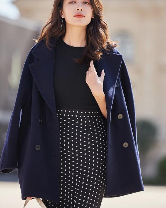 Warm Loose Women Coat Winter Wool Coat Plus Size Coat – SimpleLinenLife