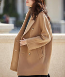 Warm Loose Women Coat Winter Wool Coat Plus Size Coat