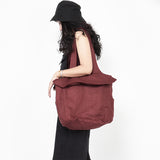 Casual Canvas Simple Style Tote Women Shoulder Bag
